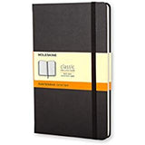 Moleskine Classic Notebook Large (5 x 8.25"), Ruled Pages, Black, Hard Cover Notebook for Writing, Sketching, Journaling