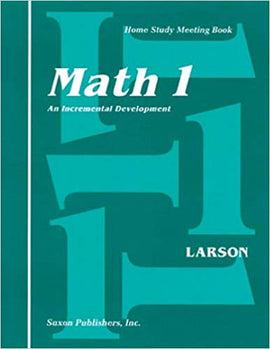 Saxon Math 1 Homeschool: Complete Kit 1st Edition