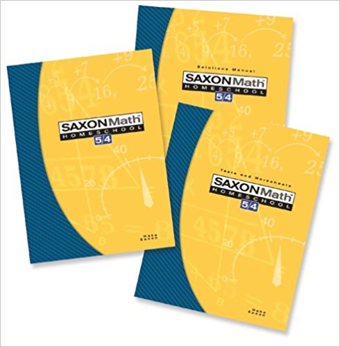 Saxon Math 5/4 Homeschool: Complete Kit 3rd Edition 3rd Edition