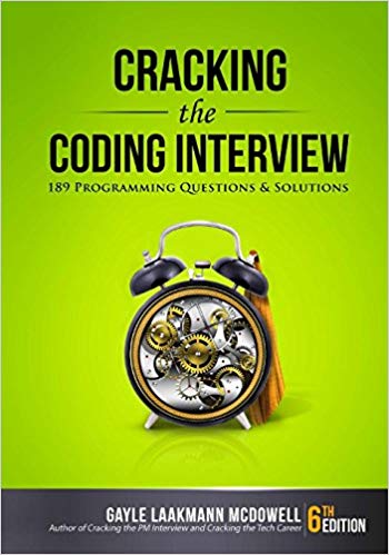Cracking the Coding Interview: 189 Programming Questions and Solutions 6th