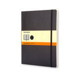 Moleskine Classic Notebook, Extra Large, Ruled, Black, Soft Cover (7.5 x 9.75) (Classic Notebooks)